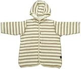 アリスボニー オーガニックコットン 長袖ポンチョ ブラウン ZO986 日本製