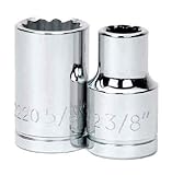 Williams 32218 1/2-Inch Drive Shallow Socket, 12 point, 9/16-Inch by Williams