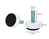 do4u家具Threaded Stem平準化足アジャスターm8 X 20 MM M8x20 Do4U