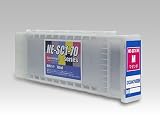 日本製 エプソン用 互換インクカートリッジ SC1M70 type マゼンタ (700ml)