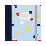 マークス ハッピーマタニティアルバム/ブルー MOM-AL7-BL