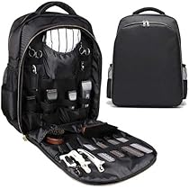 Amazon.co.jp: HADWAO メイクボックス リュック プロ用 大容量