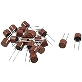 uxcell　マイクロヒューズ　ラジアル　250V　2A　8×7mm　スローブロー　ブリックレッド