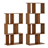 arne オープンラック 完成品 シェルフ ディスプレイ 飾り棚 alto3 alto4 北欧 チーク 2点セット