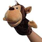 (トイホーム)Toy home   パペット 人形 劇　赤ちゃん教育　猿　口動く　ハンドトイ·ストーリー·キッド