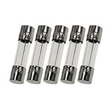 パックの5、t12.5al250 V、t12.5 a 250 V、t12.5l250 Vカートリッジガラスヒューズ5 x 20 mm ( 3 / 16 " x 3 / 4 "、12.5 A 250 V