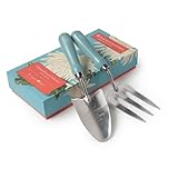 Burgon & Ball Womens Ladies Chrysanthemum Collection Gardening Trowel and Fork Gift Set [並行輸入品]