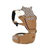 I-angel Animal クロベ·エアヒップシートキャリア,おくるみ,フロント バックパックキャリア (キャメル(Camel)) [並行輸入品]