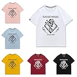 呪術廻戦 釘崎野薔薇 Tシャツ 半袖 トップス 綿 軽い 柔らかい 快適 通気性 スポーツシャツ インナーシャツ コスチューム カジュアル 肌着 男女兼用 通学 運動 (XL,5) [並行輸入品]