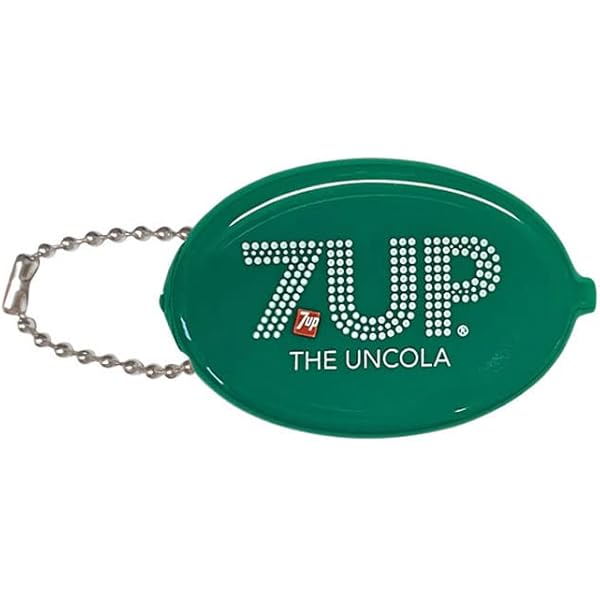Amazon.co.jp: 7UP セブンアップ GREEN-2 小銭入れ ラバー