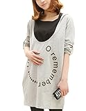 AW-Net 妊婦検診 らくちん マタニティウェア 授乳服 ワンピース チュニック フリーサイズ