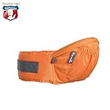 Kangaroobaby®多機能 ヒップシートキャリア ヒップシート ベビーキャリア 四色の Hipseat（Orange）