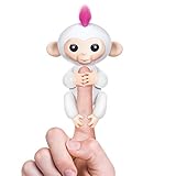 インタラクティブ赤ちゃん、モンキーYJM Little Baby fingerlingsペット電子Monkey子供キッズおもちゃホワイト