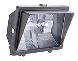 Lithonia Lighting OFL 300/500Q 120 LP BZ M6 Light Visor Flood Light with One 300-Watt and One 500-Wa