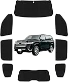 Loveyes トヨタ ランドクルーザー サンシェード 300系 全面 フルセット 日除け 車中泊 断熱 純正 遮光 UVカット 専用アクセサリー (ランドクルーザー 300系)