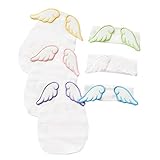 天使の羽　エンジェル　翼　かわいい　汗取りパット　3枚セット　ベビー　赤ちゃん　無添加ガーせ生地WMTYE07 (B組)