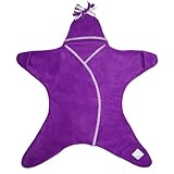 Tuppence & Crumble タッペンスアンドクランブル 星型アフガン Star Wrap スターラップ 11-18ヶ月用 バイオレット