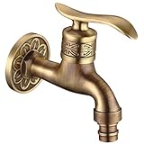 P Prettyia ドラゴン彫刻　シングル　冷水　蛇口　タップ　ウォールマウント　全3種 - A