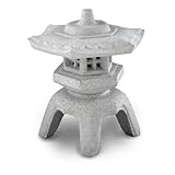 御影調 角雪見灯籠1尺