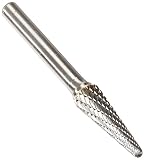 SL1 1/4" X 5/8" Cone Carbide Burr 1/4" Shank, DULSL1