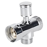 Lovoski 黄銅　シャワーヘッド　バルブ　タップ　Tアダプター　スプリッター　全６サイズ - サイズ1