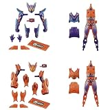 【4種アソートセット】装動 仮 面ライ ダーガヴ GV4 1, ガヴ マスターモードA 2, ガヴ マスターモードB 3, ガヴ オーバーモードA 4, ガヴ オーバーモードB
