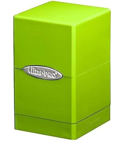 ●【シュリンクに皺等あり】　Ultra•PRO　デッキボックス　３個　未開封新品 Ultra・PRO 【新品】UltraPRO デッキボックス ソリッド（ライト