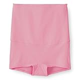 マタニティ腹巻付き１分丈ショーツ　　ピンク　サイズ:マタニティL