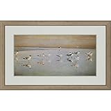 Paragon Coastal反射Framed壁アート 1"D x 48"W x 30"H グレー 1396