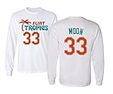 フリントTropics Jackie Moon 33 Semi Proバスケットボールメンズ長袖Tシャツ