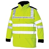 アイトス AITOZ 高視認性ディアプレックスジャケット AZ-56310 091 ハイパーイエロー×ブラック Sサイズ