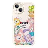 対応 iPhone12 ケース ディズニー アイフォン12 用保護カバー かわいい キャラクター ディズニー スマホケース 6.1インチ ホワイト