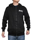 XCOSER Men's UNSC Embroidered Hoodie Sweatshirt Zip Up XL [並行輸入品]