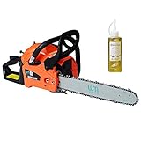 SEIKOH チェーンソー 16インチ 40cm 37.2cc チェーンソーオイル付 チェンソー ソーチェーン