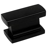Cosmas 701 FBフラットブラックContemporaryキャビネットハードウェアノブ – 1 – 7 / 16 "長 – 10パック