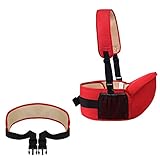 Happylifehere 抱っこひも ウエストキャリー ヒップシート 赤ちゃん ベビー 新生児 0-36ヶ月 出産祝い 負担軽減 疲れにくい 肩ベルト 付き 着脱しやすい ウエストポーチ タイプ T