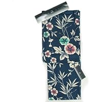 Amazon | [凪] 浴衣 ゆかた ブランド 濃淡藍色ぼかし 和更紗柄