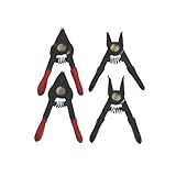 グリップスナップリングプライヤー4 pcセット