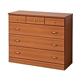 アビライト 日本製(大川家具) ベーシック収納たんすシリーズ 幅100 ローチェスト ブラウン um0406