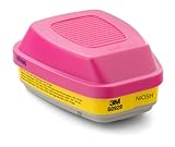 3M Organic Vapor/Acid Gas Cartridge/Filter 60928, P100 Respiratory Protection (Pack of 2) by 3M