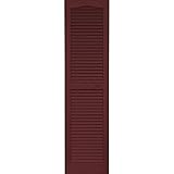 Vantage 0114055989 14X55 Louver Arch Shutter/Pair 989, Cranberry [並行輸入品]