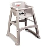 C-Plas Hi Chair W/Wheelsla by RUBBERMAID COMMERCIAL PRODUCTS [並行輸入品]