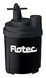 Flotec FP0S1300X-03 Tempest 1/6 HP 1,470 GPH Utility Submersible Pump [並行輸入品]