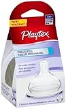 Playtex Full-Sized Nipple, Medium Flow, 2-Count by Playtex [並行輸入品]