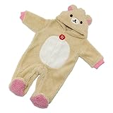 えくぼちゃん(ekubochan) コリラックマ フード足袋付 カバーオール (60～70cm)