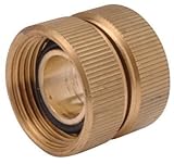 u s brass corp/zurn-qest mancouplinggnpk1 Qickport, 1" Swivel x 1" Swivel, Pex Manifold Coupling [並行