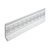 Fypon mld493 – 12 6 3 / 4 " H x 5 7 / 16 " Pクラウンリーフ、12 '長