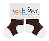 Sock Ons(ソックスオン) ソックス オン ソックス 0-6ヶ月用 Chocolate チョコレート