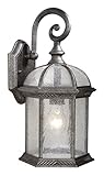 Vaxcel Vaxcel OW39783GT Chateau 8" Outdoor Wall Light, Gold Stone [並行輸入品]
