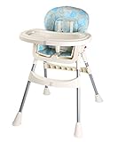 Zeg High Chair Essential 赤ちゃん用のイス安全椅子ダイニングテーブル（並行輸入品） (Blue)
